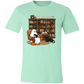 Ghost Reading By Book Shelf Short-Sleeve T-Shirt