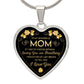 Mom Heart Necklace