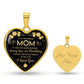 Mom Heart Necklace