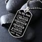 To My Son Braver Stronger Loved Blk