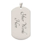 Boss Girl Dog Tag