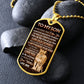 To My Son- Never Forget I luv You Lion and Cub- Mom