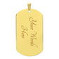 Boss Girl Dog Tag