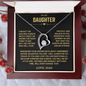 To My Daughter | Not Dad Who Always Gets It Right | love and Protect | Alluring Necklace