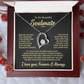 To My Beautiful Soulmate | Forever Love Necklace