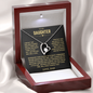 To My Daughter | Not Dad Who Always Gets It Right | love and Protect | Alluring Necklace
