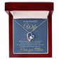 To My Beautiful Wife | All I Will Ever Need | Forever Love Necklace