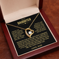 To My Daughter | Not Dad Who Always Gets It Right | love and Protect | Alluring Necklace