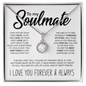 To My Soulmate | I May Not Be Your First| The Day I Met You | Eternal Hope Necklace