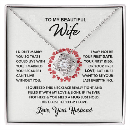 To My Beautiful Wife-Hearts Center