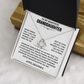 To My Beautiful Granddaughter | Love, Grandpa | Love knot necklace