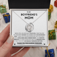 To My Boyfriends Mom | Thank You | Love Knot Necklace