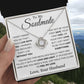 Soulmate I Didn't Marry You-- Squeezed This Necklace