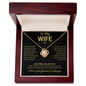 To My Wife | I Am Not Perfect, I Make You Mad | Love Necklace