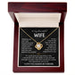 To My Beautiful Wife | Meeting You was Fate | Love Knot Necklace