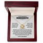 To My Beautiful Granddaughter | Love, Grandpa | Love knot necklace