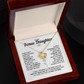 To My Bonus Daughter | Love Knot Necklace