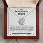 To My Boyfriends Mom | Thank You | Love Knot Necklace