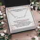 Life Doesnt Come With A Manual, It Comes With A- Name Necklace