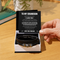 To My Grandson | Life Isn't Waiting For Storm To Pass | love you Forever Men's Bracelet