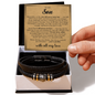 To My Son | In Life You Never Truly Lose | Love you Forever Necklace