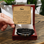 To My Son | In Life You Never Truly Lose | Love you Forever Necklace