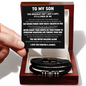 To My Son | Love you forever bracelet