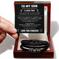 To My Son | Never Forget I love You | Forever Bracelet