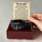 To My Man Your Last Everything Bracelet