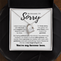 No Excuses I'm Sorry| I didn't Treat You With Love| Forever Love Necklace