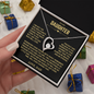 To My Daughter | Not Dad Who Always Gets It Right | love and Protect | Alluring Necklace