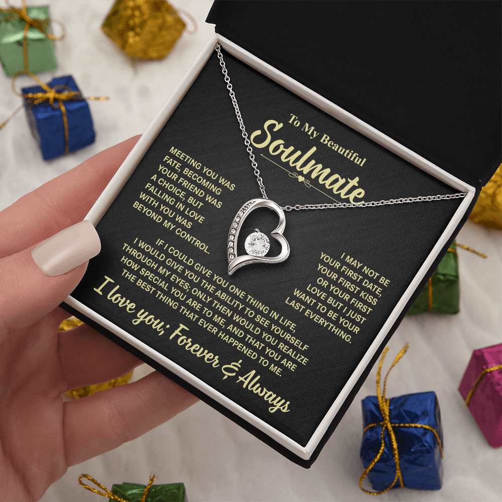 To My Beautiful Soulmate | Forever Love Necklace