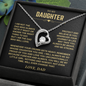 To My Daughter | Not Dad Who Always Gets It Right | love and Protect | Alluring Necklace