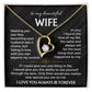 To My Beautiful Wife | Meeting You was Fate | Blk Forever Love Necklace