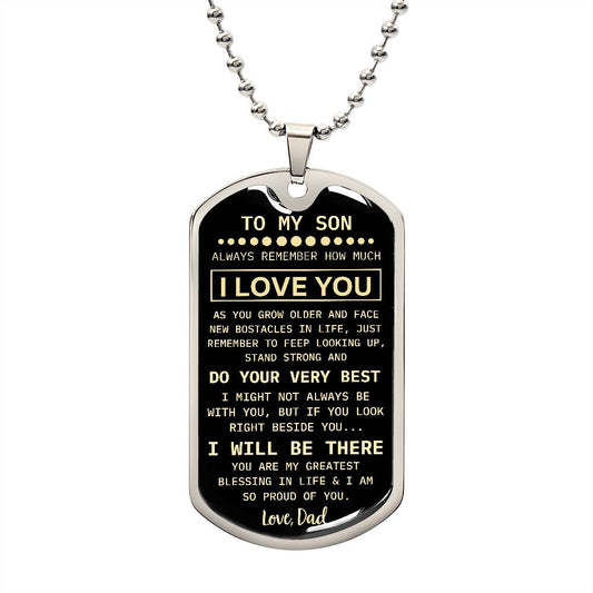 TO MY SON