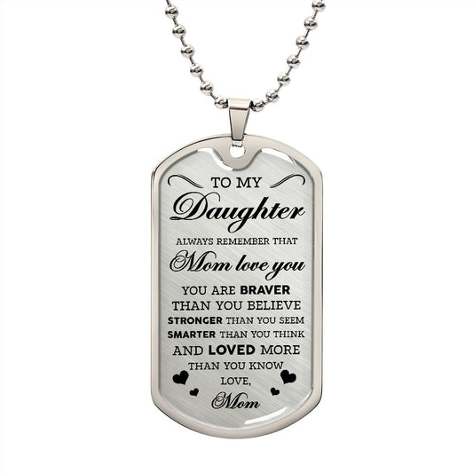 TO MY DAUGHTER